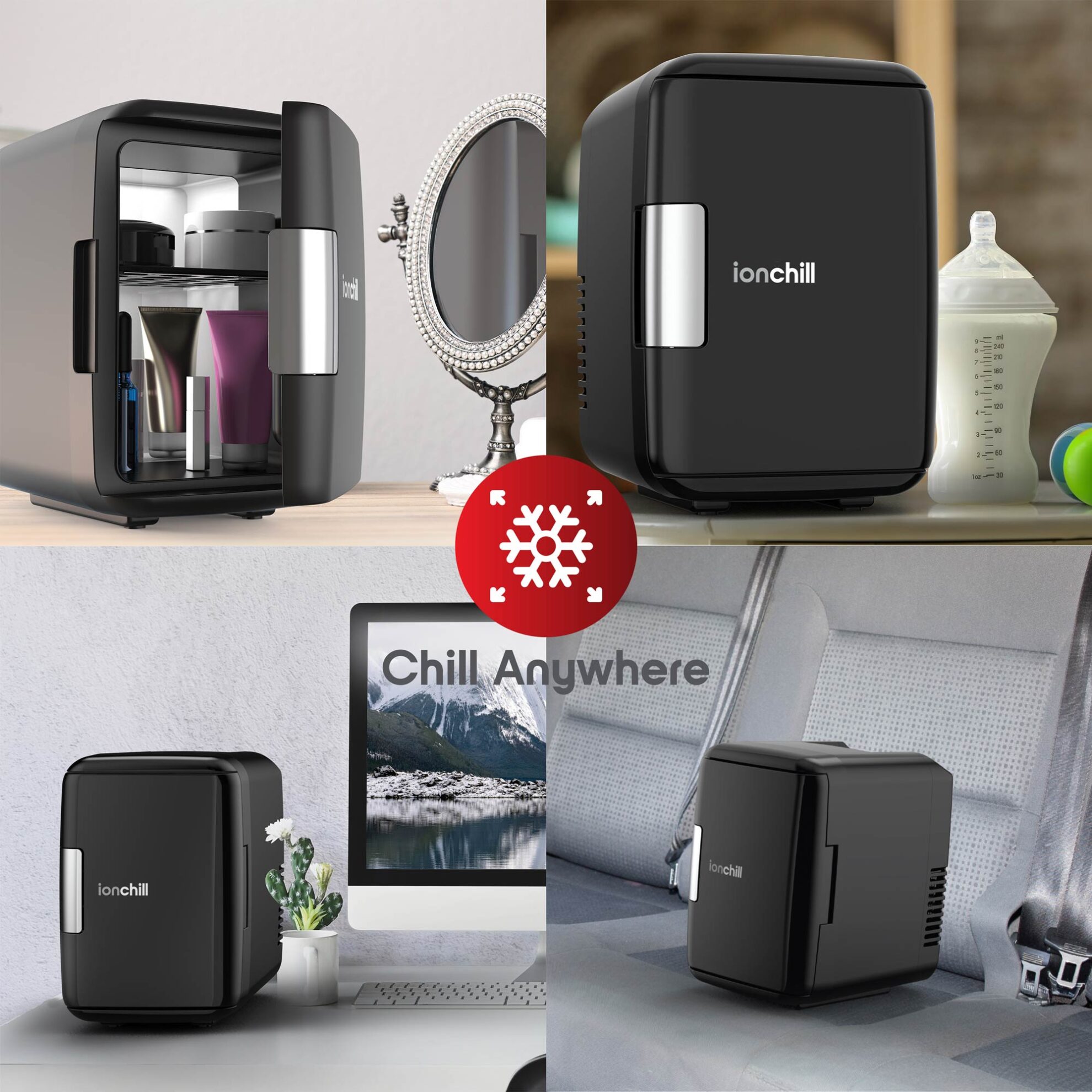 ionchill Mini Cooler (Black) Tzumi®
