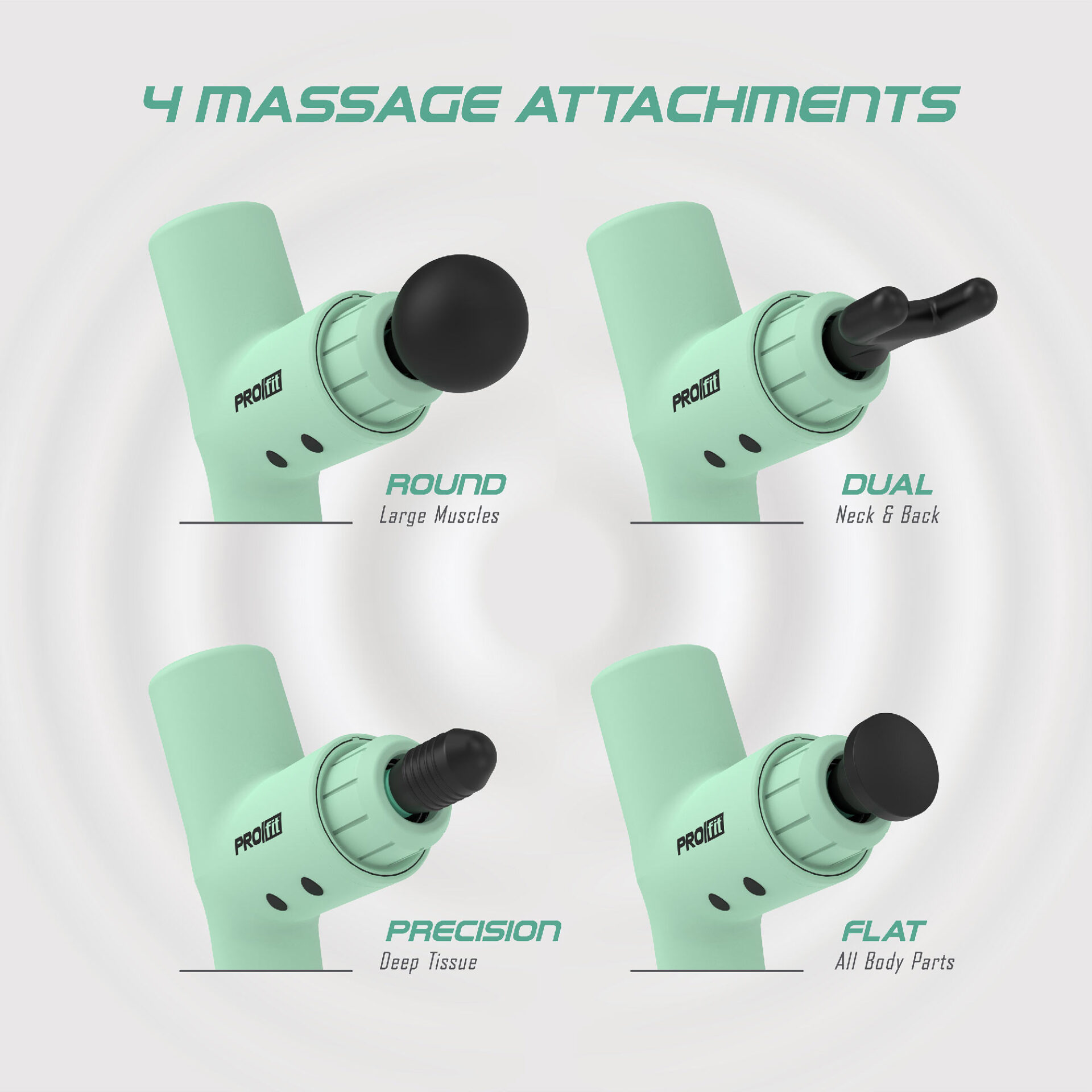 PROfit Massage Gun – Tzumi®