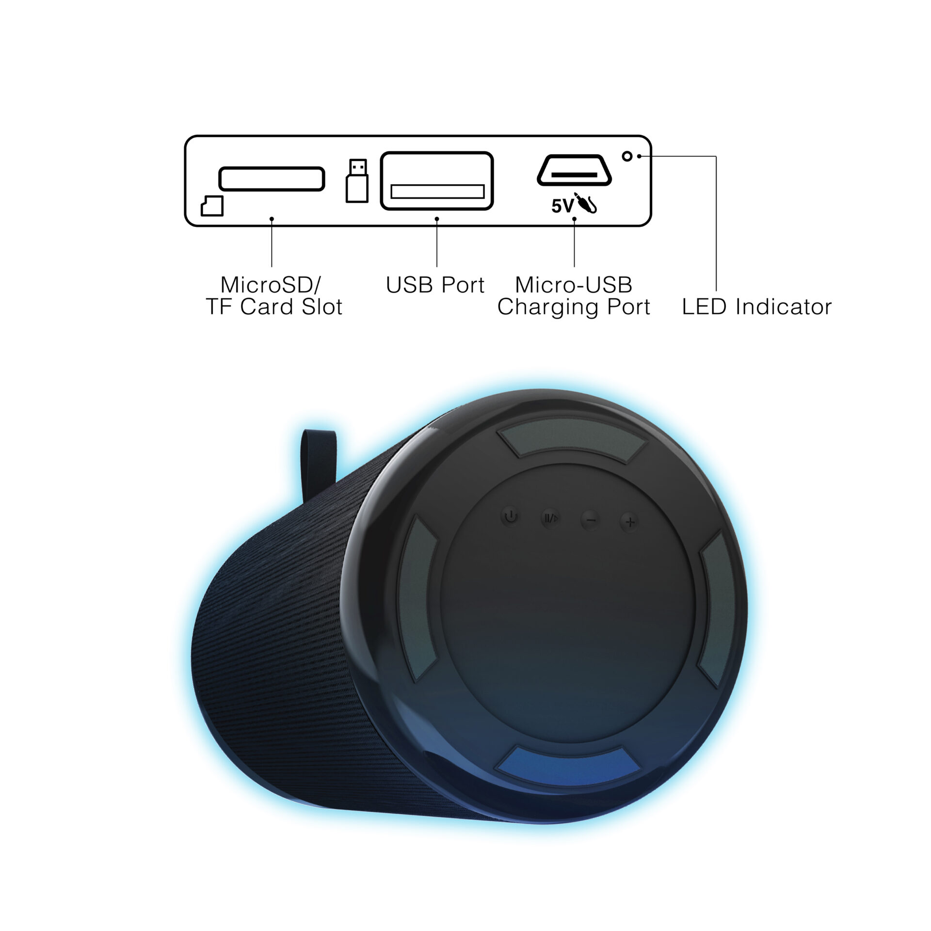 Boom Light Up 14W Waterproof Wireless Speaker