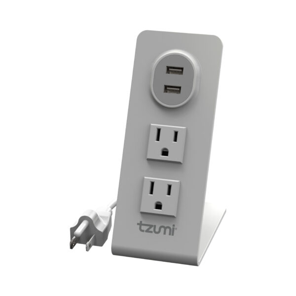 Tzumi PowerStand Multi-Port Surge Protector