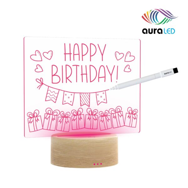 AuraLED LumiWrite Acrylic Sign Board