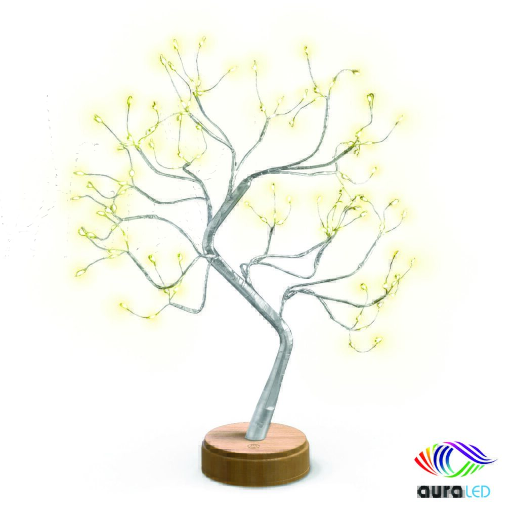 Aura LED GloTree Tabletop Tree Light – Tzumi®