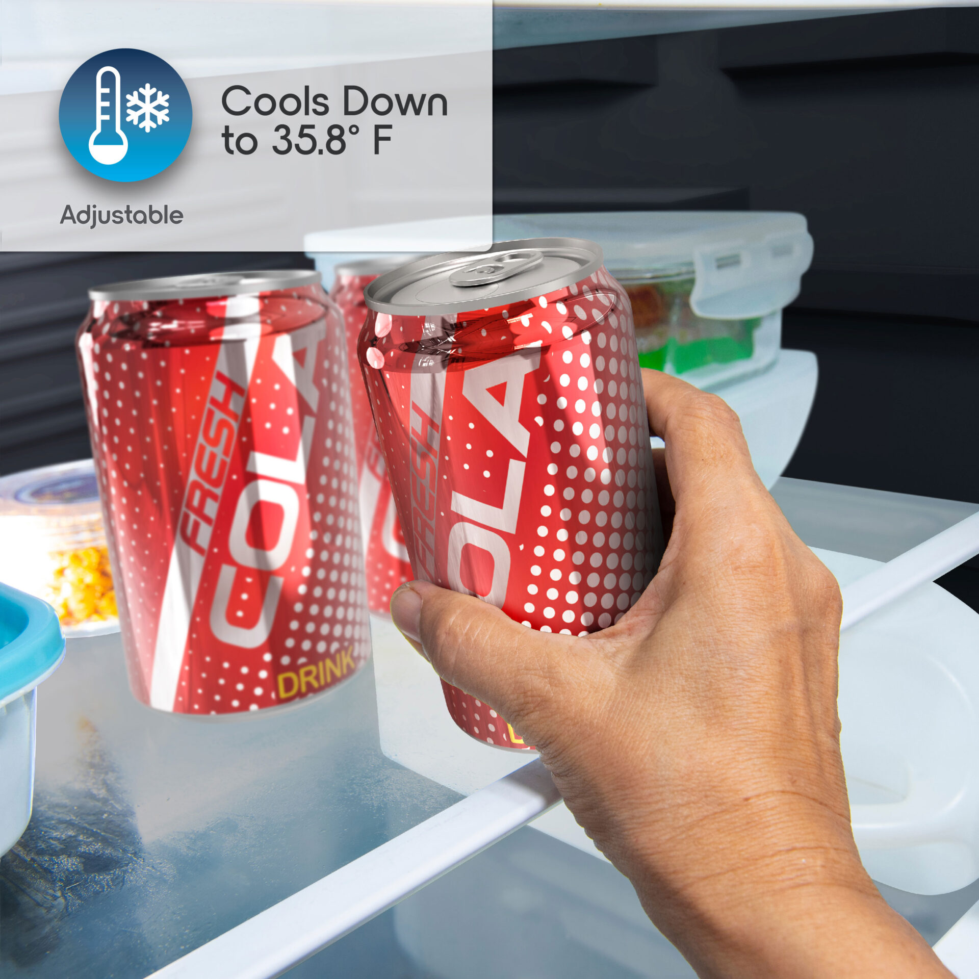 ionchill 115-Can Mini Fridge – Tzumi®