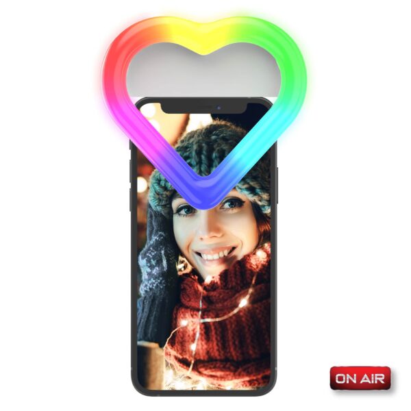 On Air Mobile Heart Ring Light