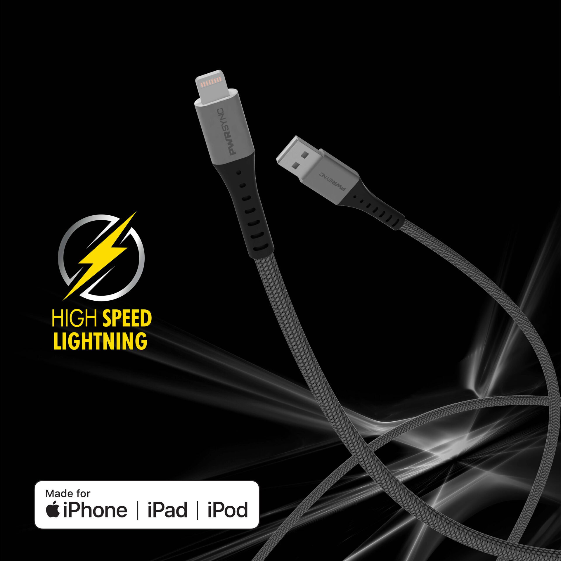 10ft Tough Lightning Cable – Tzumi®