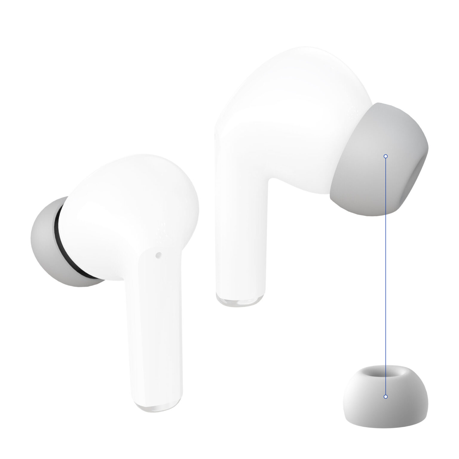 SoundMates/ProBuds V2 Silicone Earbud Tips Set Tzumi®
