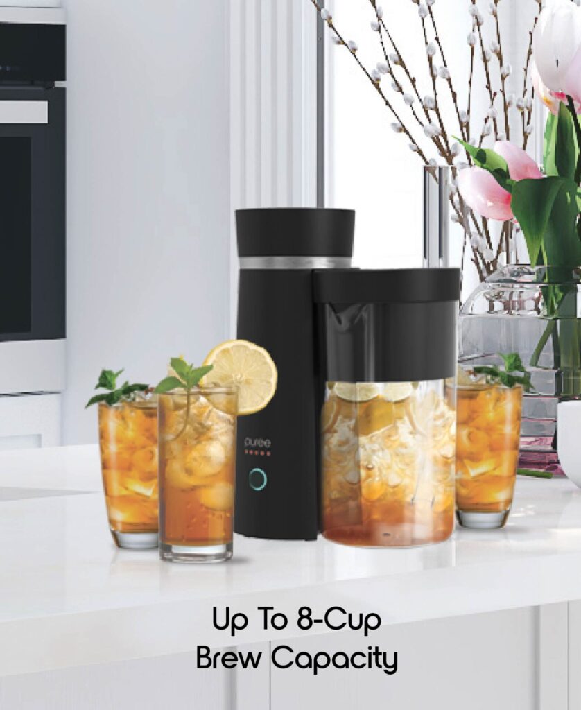 Puree Ice Tea Machine (Black) – Tzumi®