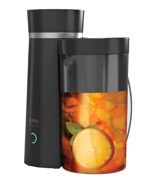 Puree Ice Tea Machine (Black)