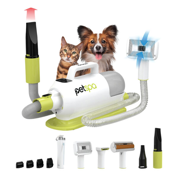 ionVac Pet Grooming Kit and Vacuum