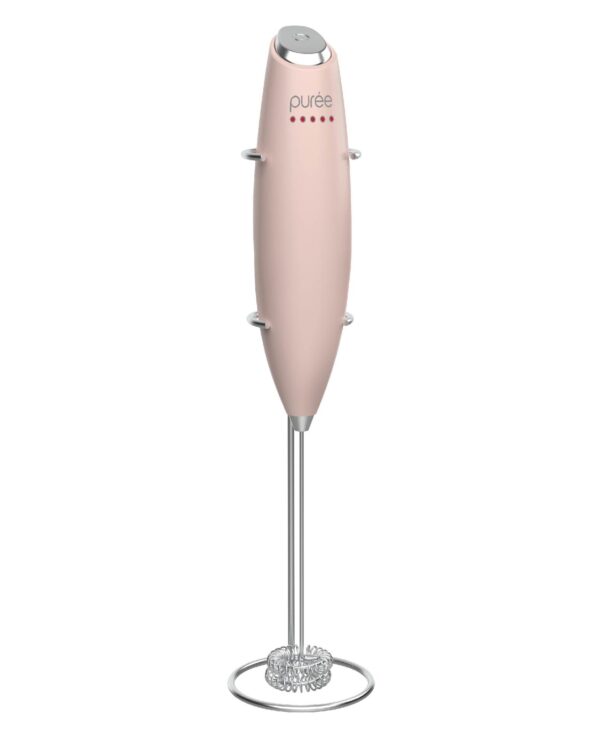 Puree Milk Frother (Pink)