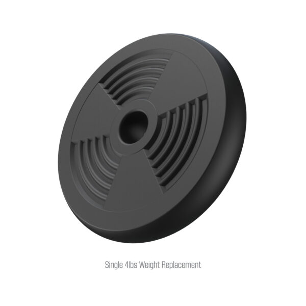 FitRx SmartBell Total Body Gym Weight Plate 4 lb