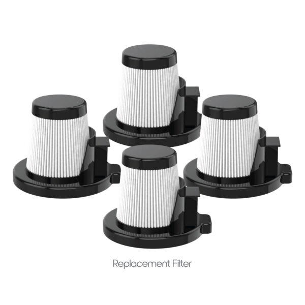 ionVac ZipVac 1st Gen Replacement Filters 4-Pack