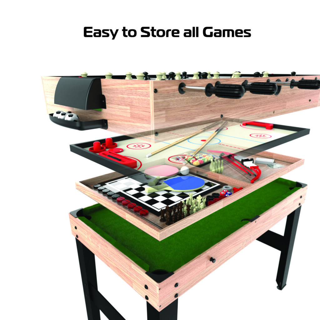 Zomu Table Tzumi Game Table 13-in-1 – Tzumi®