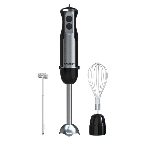Savour Immersion Blender Set 3-Piece (Black)