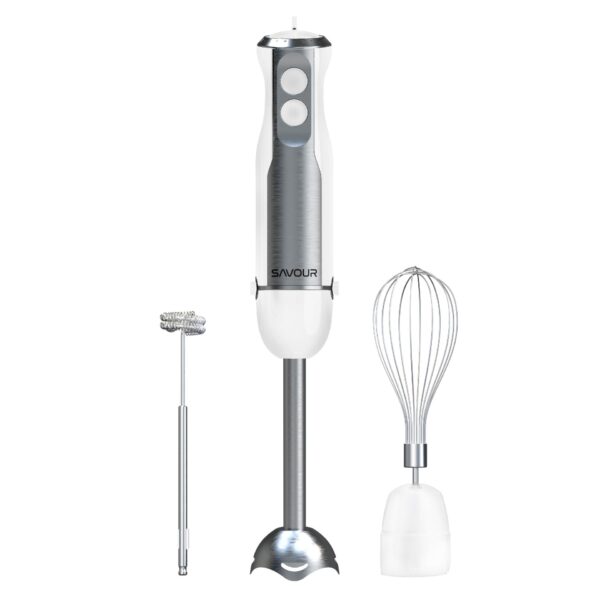Savour Immersion Blender Set 3-Piece (White)