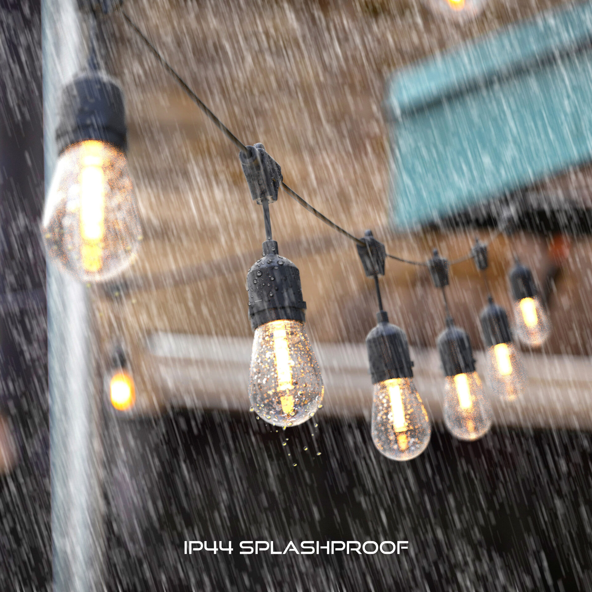 ICONIC LED Outdoor String Lights, 25ft. – Tzumi®