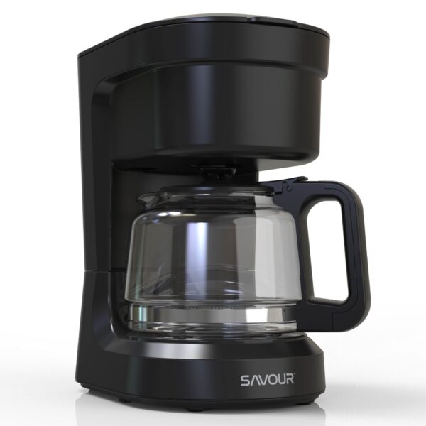 Savour 5-Cup Drip Coffee Maker (Black)