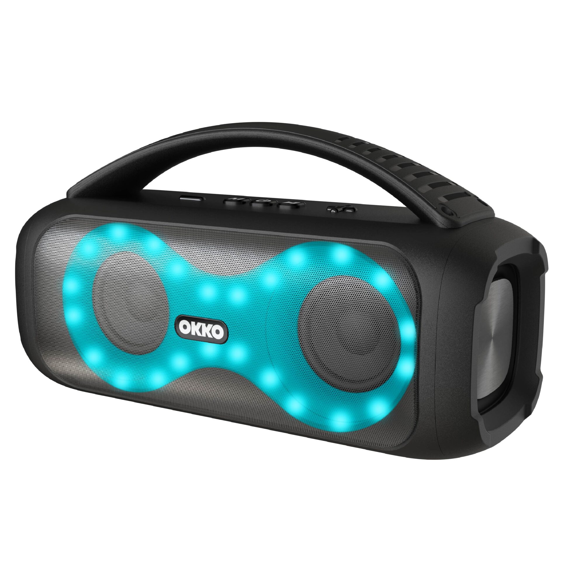 Okko Portable Bluetooth Speaker with LED Lights, 20W – Tzumi®