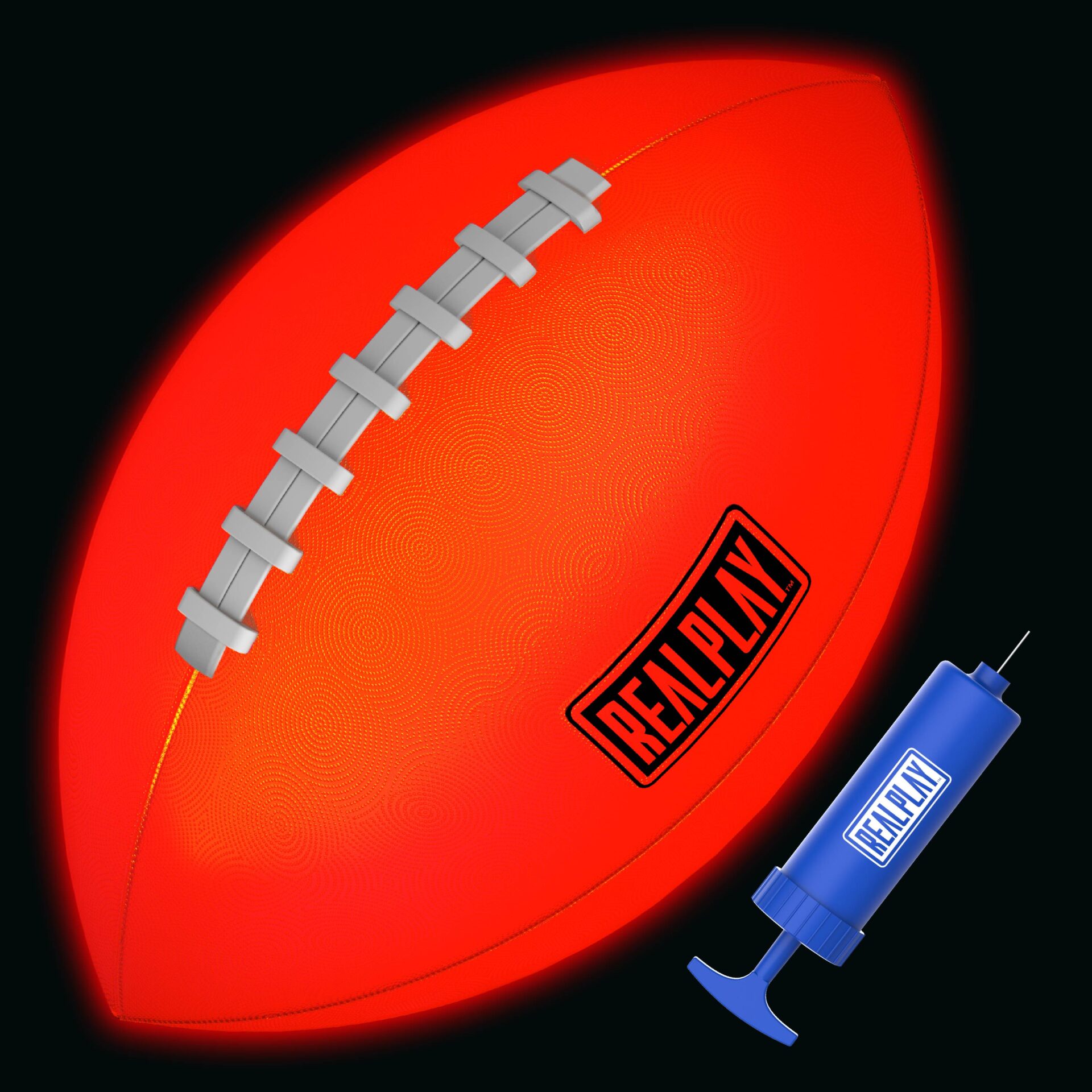Realplay Light Up Football, Indoor and Outdoor Football with