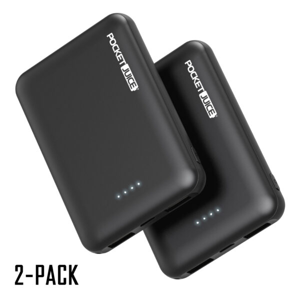 Pocket Juice Slim Pro 5,000mAh 2-Pack