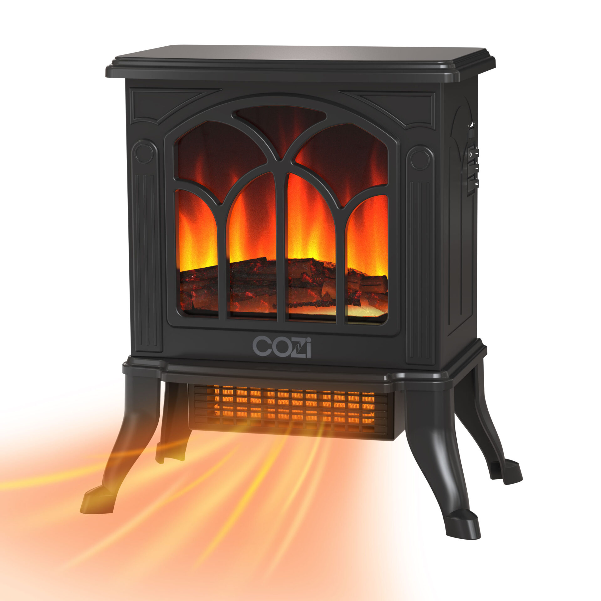 zumi♡ Cozi Stove Heater with Life-like Flame, 18in – Tzumi®