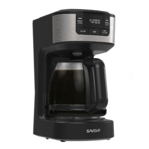 Savour 12-Cup Programmable Coffee Maker (Black)
