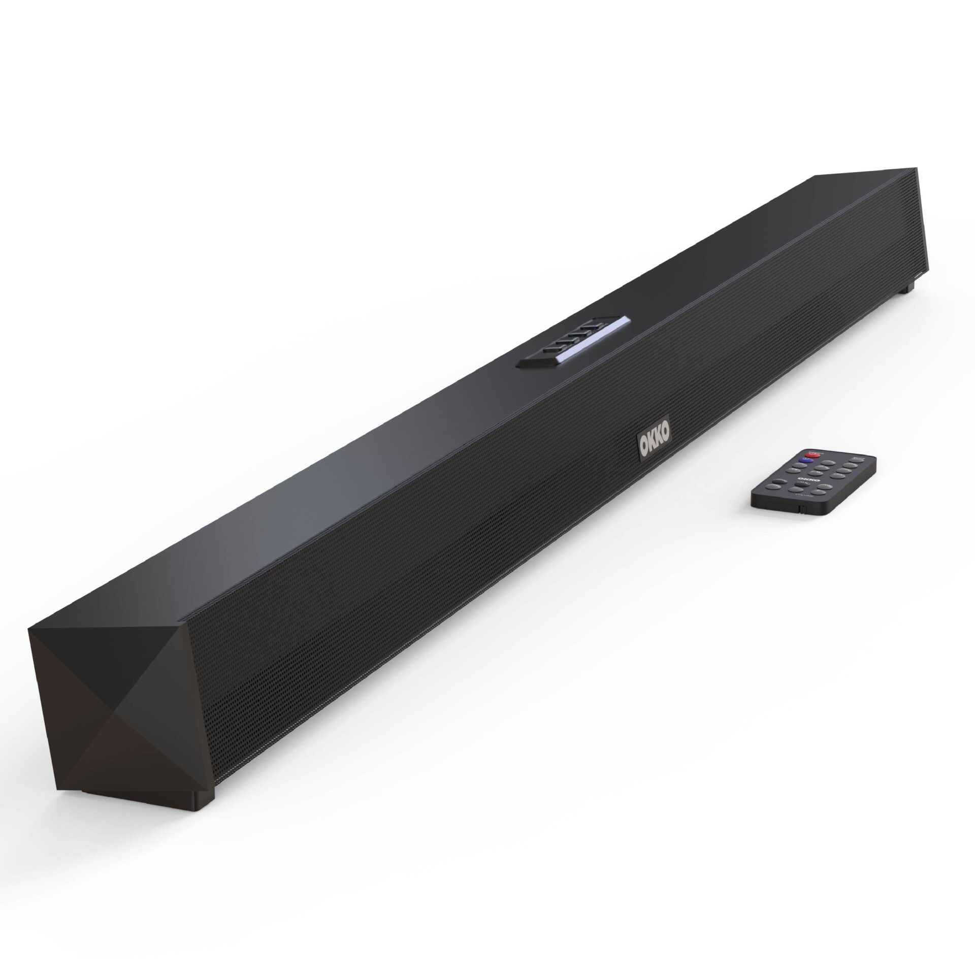 Okko ClearWave Soundbar, 37-inch Mountable Bluetooth Bar
