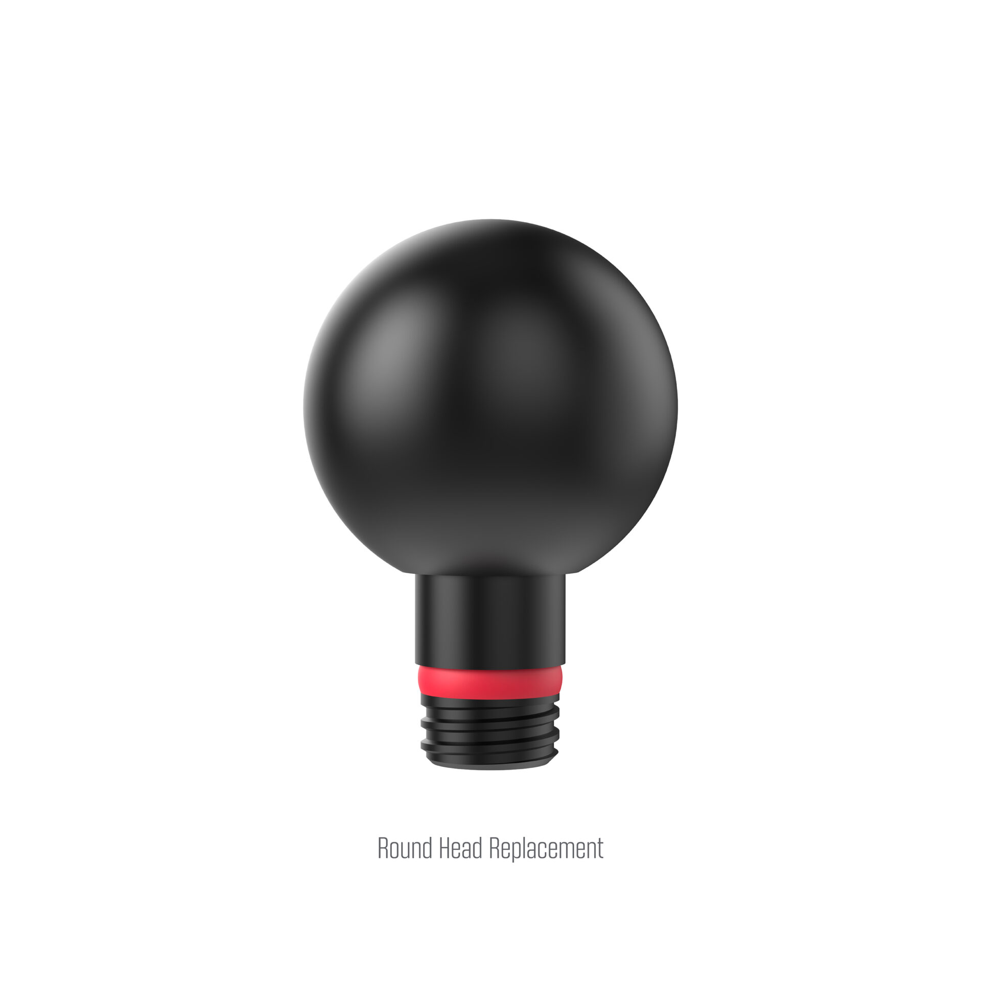 PROfit/FitRx Percussion Muscle Massager Round Attachment with