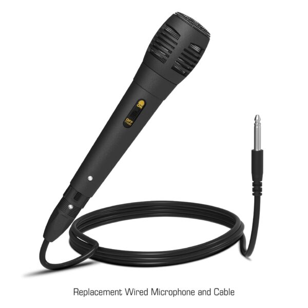 Okko SonicBass and SuperBass Portable Speaker Wired Microphone and Cable