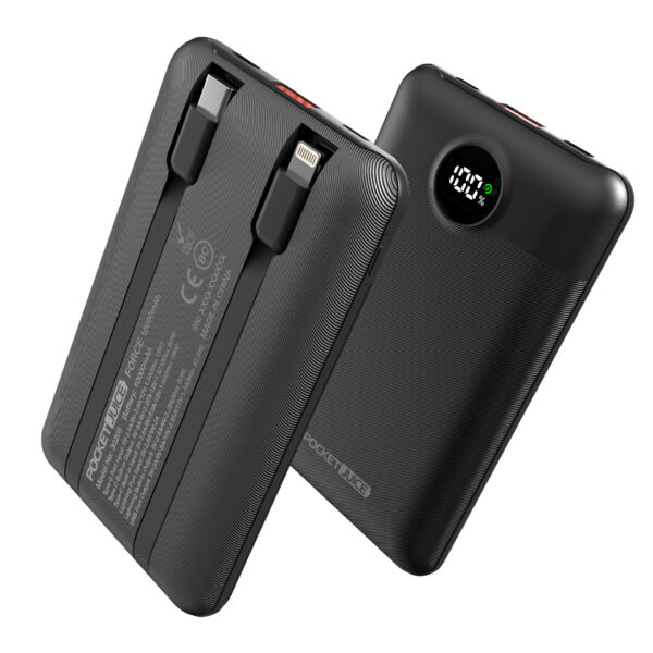 Pocket Juice Force 10,000mAh Portable Charger