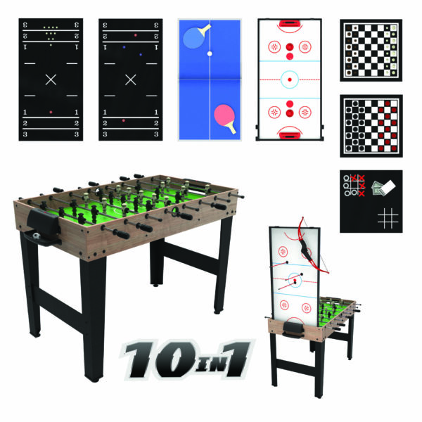 RealPlay 10-in-1 Multi Game Table