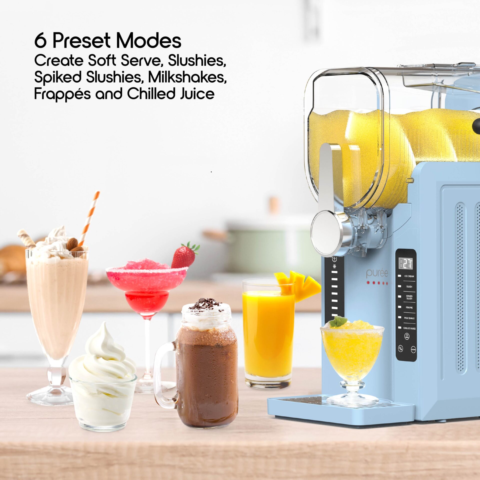 Puree Slushie Machine 1.6L (Blue)