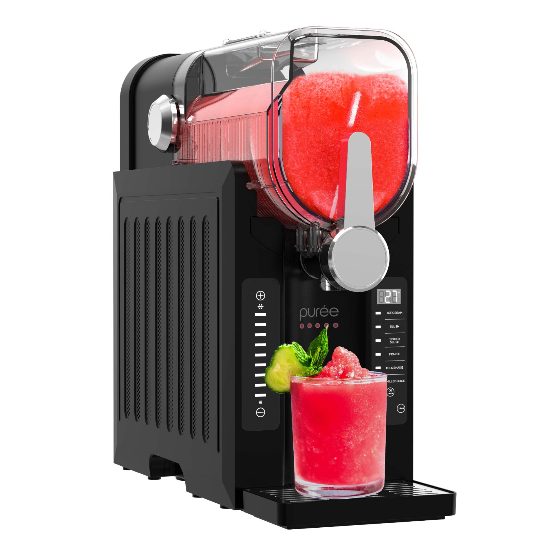 Puree 2.6l Slushie Machine & Soft Serve Ice Cream Maker with Rapid Freezing Technology