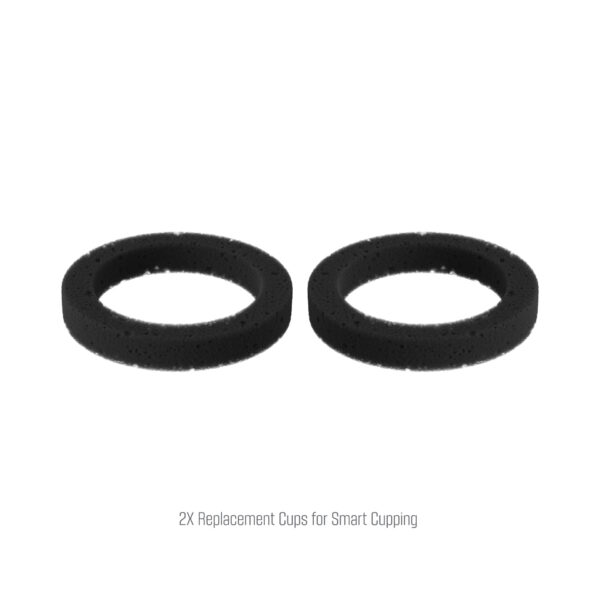 FitRx Smart Cupping Massager Replacement Rings 2-Pack