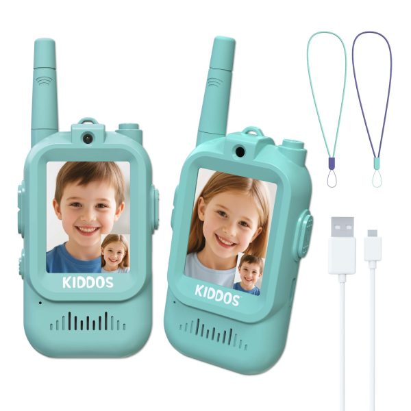 Kiddos Video Walkie Talkies for Kids 2-Pack
