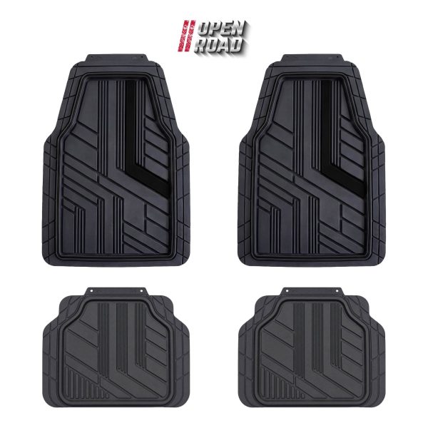 Open Road Sport Car Mats (Black)